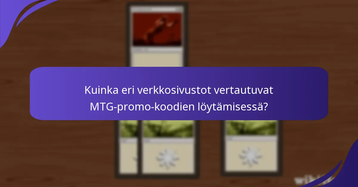 Kuinka käytän Magic: The Gathering -promo-koodeja tehokkaasti?