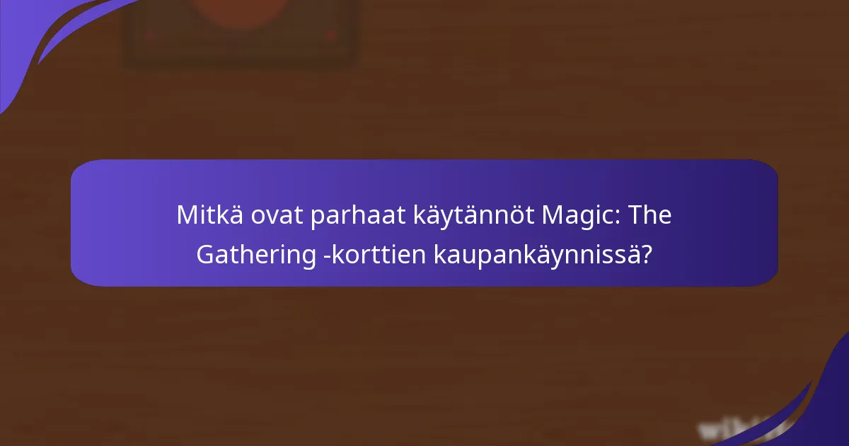 Mitkä tuotteet parantavat korttikokoelmien järjestämistä ja esittelyä?